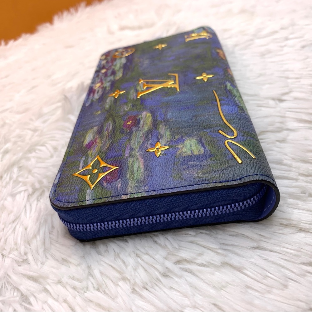 ❌SOLD❌Louis Vuitton Masters Monet Zippy Wallet bag - Picture 7 of 15